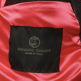 Giubbotto Go Hard in pelle GO HARD COCCONERO GIULIANO GALIANO 