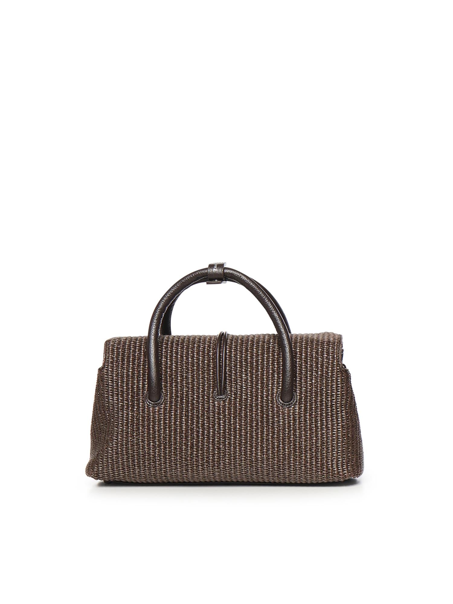 Borsa Dotta® small in vimini 069260 -2030000Z0244 ZANELLATO 