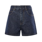 Short in denim FLP861 AW82F1UKI FENDI 