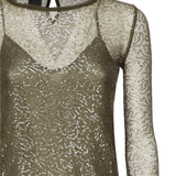 Abito midi rete paillettes 104709 A2EXX26 PINKO 