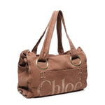Tote bag Plage in cotone CHC25AS545P10 6L7 CHLOÉ 