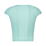 Maglia Tambora a costine 104773 A1NDT65 PINKO 
