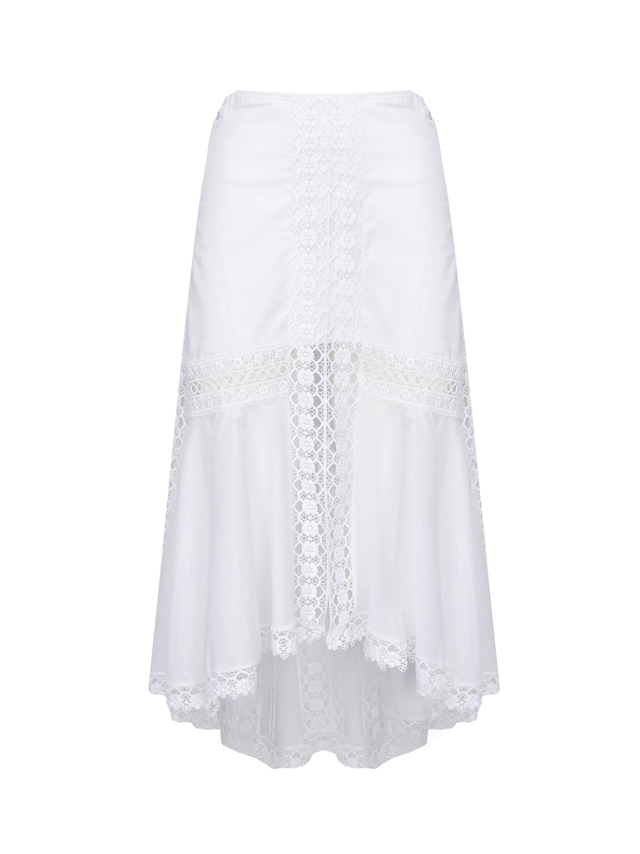 Gonna lunga Clair 251404 WHITE CHARO RUIZ 