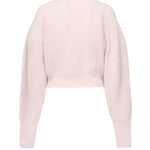 Maglia con maniche a sbuffo e logo 114278 191 ROTATE 