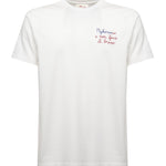 T-shirt con ricamo POT0001 05279H MC2 SAINT BARTH 