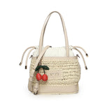 Borsa Alisya con logo 73BS9M303 ALISYAOFF WHITE V° 73 