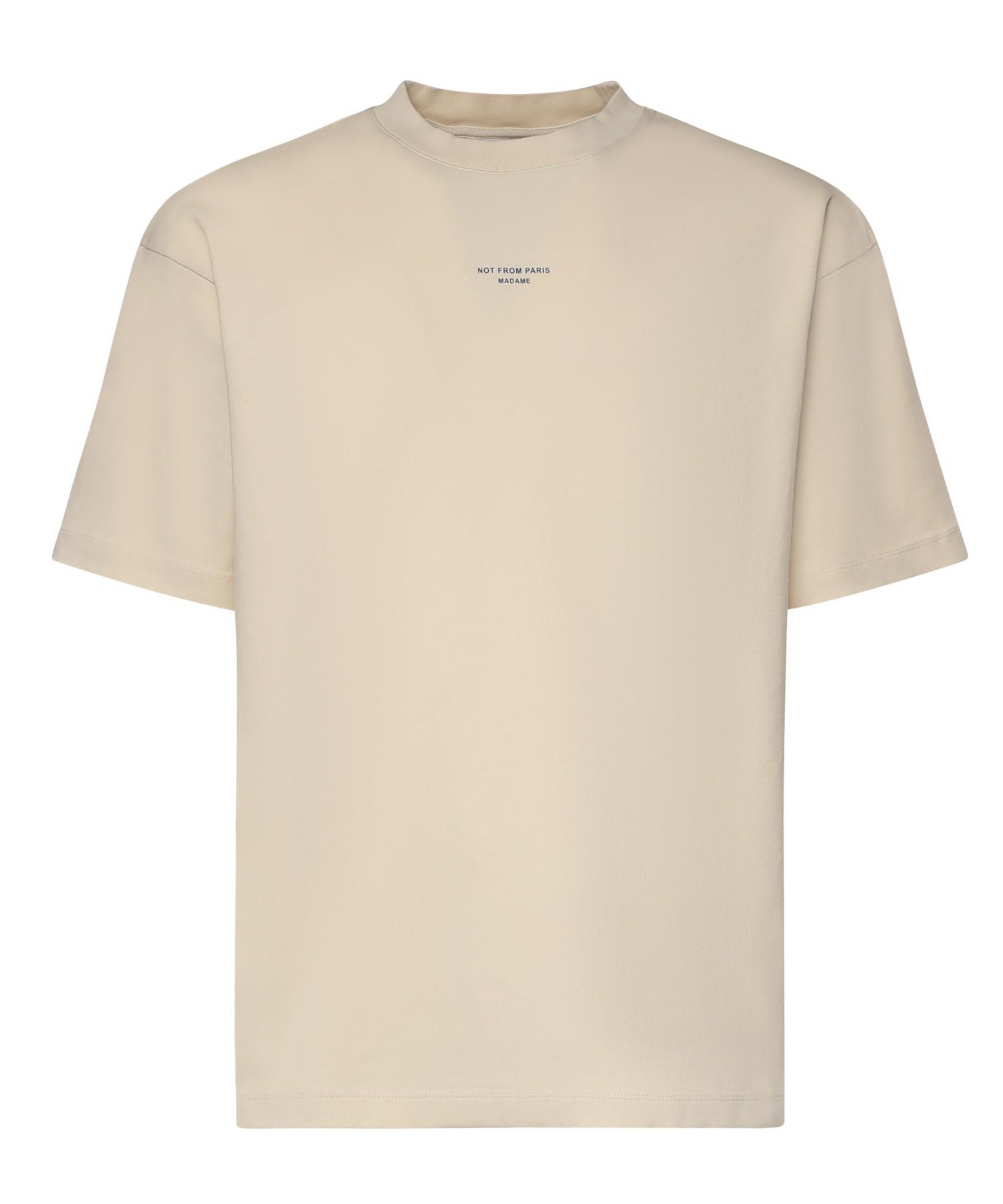 T-shirt Slogan Classique in cotone KTS202CO002 SD Drôle de Monsieur 