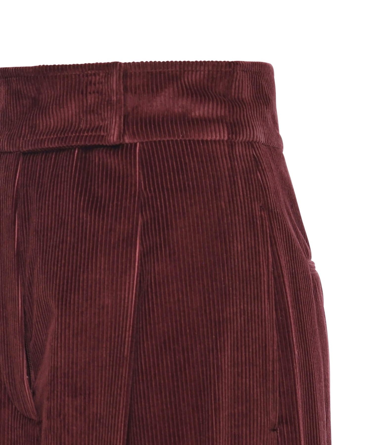 Pantalone wide leg in velluto 2521136393600 006 MAX MARA 