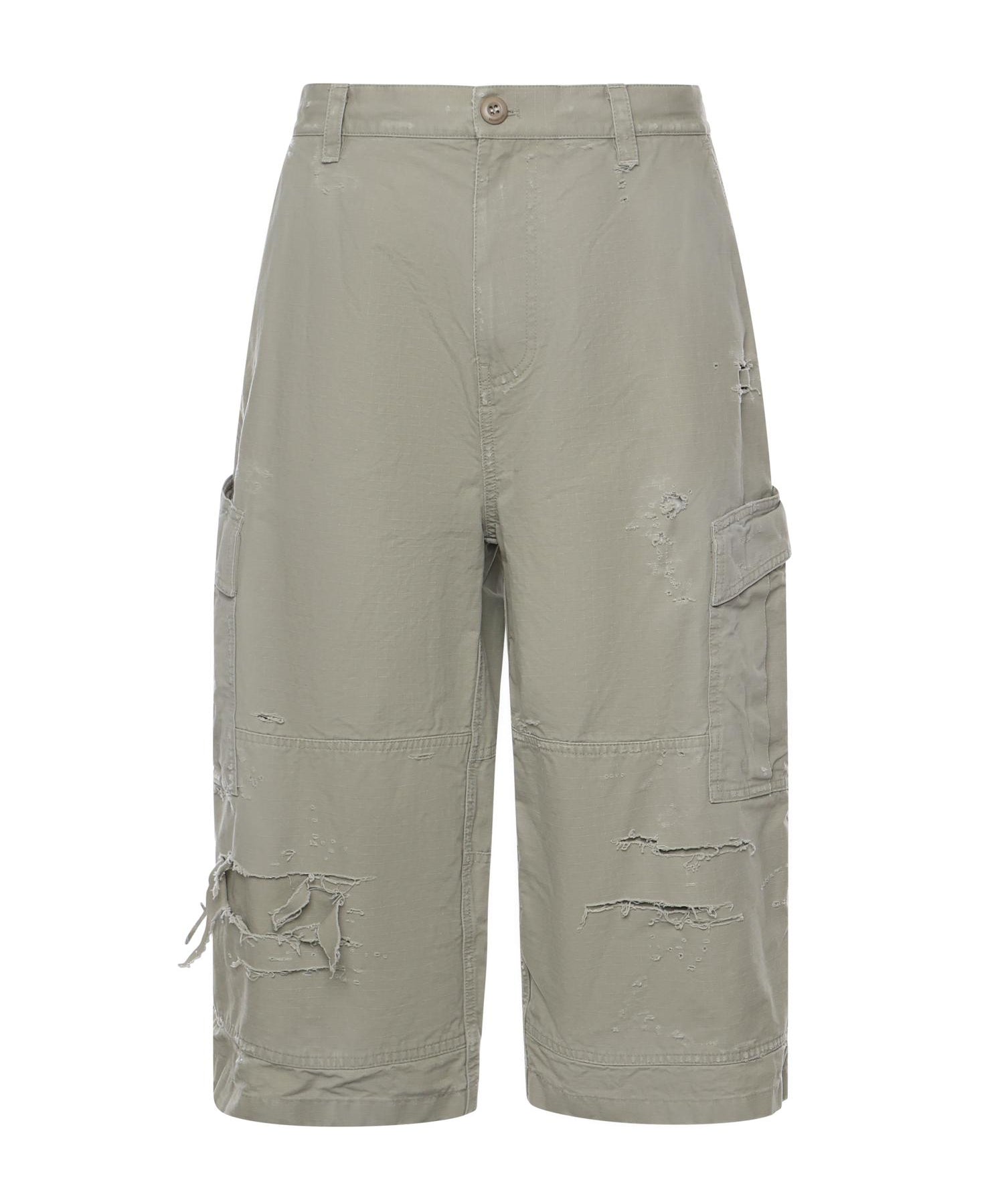 Pantaloni cargo cropped in cotone ripstop 864354 TQP132801 BALENCIAGA 