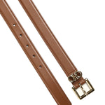 Cintura fissa con doppio Gancini 230346 780417003 FERRAGAMO 