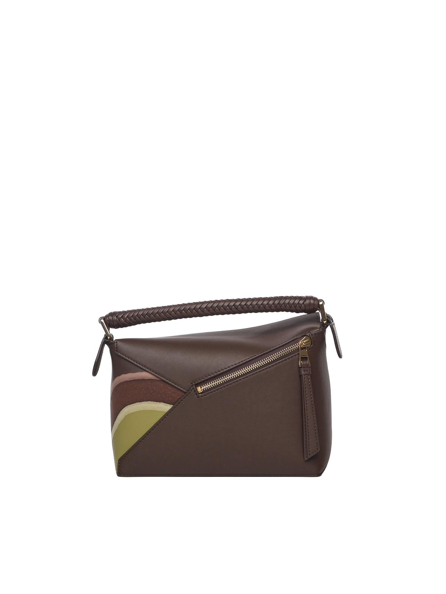 Borsa Puzzle Edge Landscape piccola A510P60XB0 17 LOEWE 