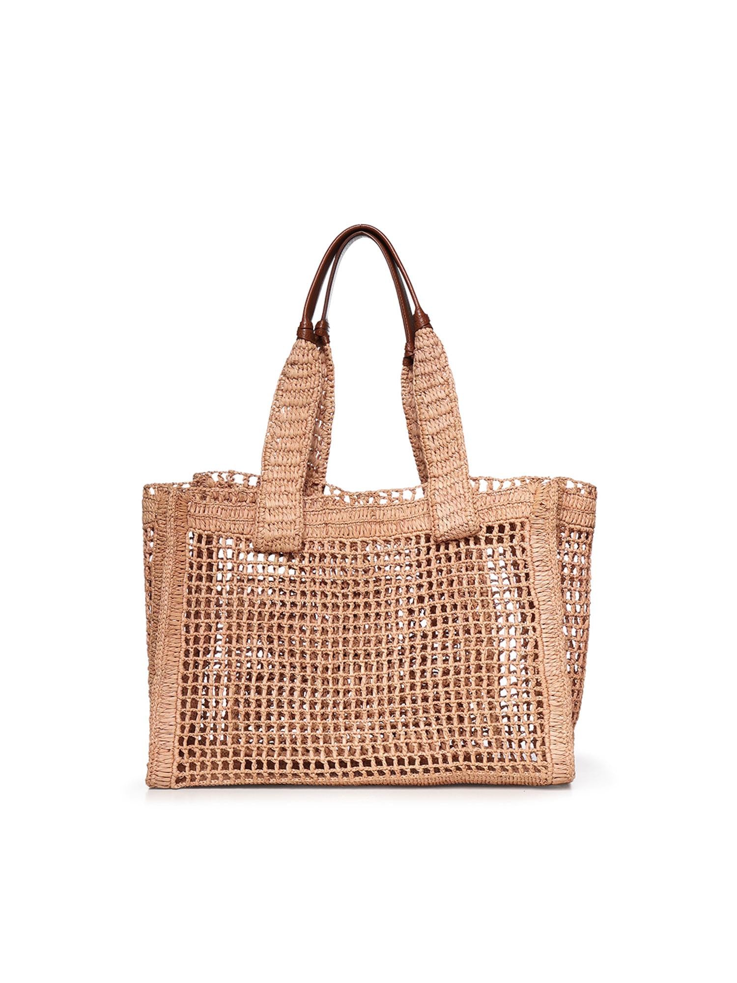 Shopping East-West Summer Banana in rafia<BR/> CH26US904P08 24M CHLOÉ 