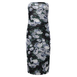 Abito in mesh floreale con arricciature 6J0436 3SQA268485 STELLA McCARTNEY 