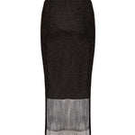 Gonna longuette con strass 2522776021600 003 SPORTMAX 