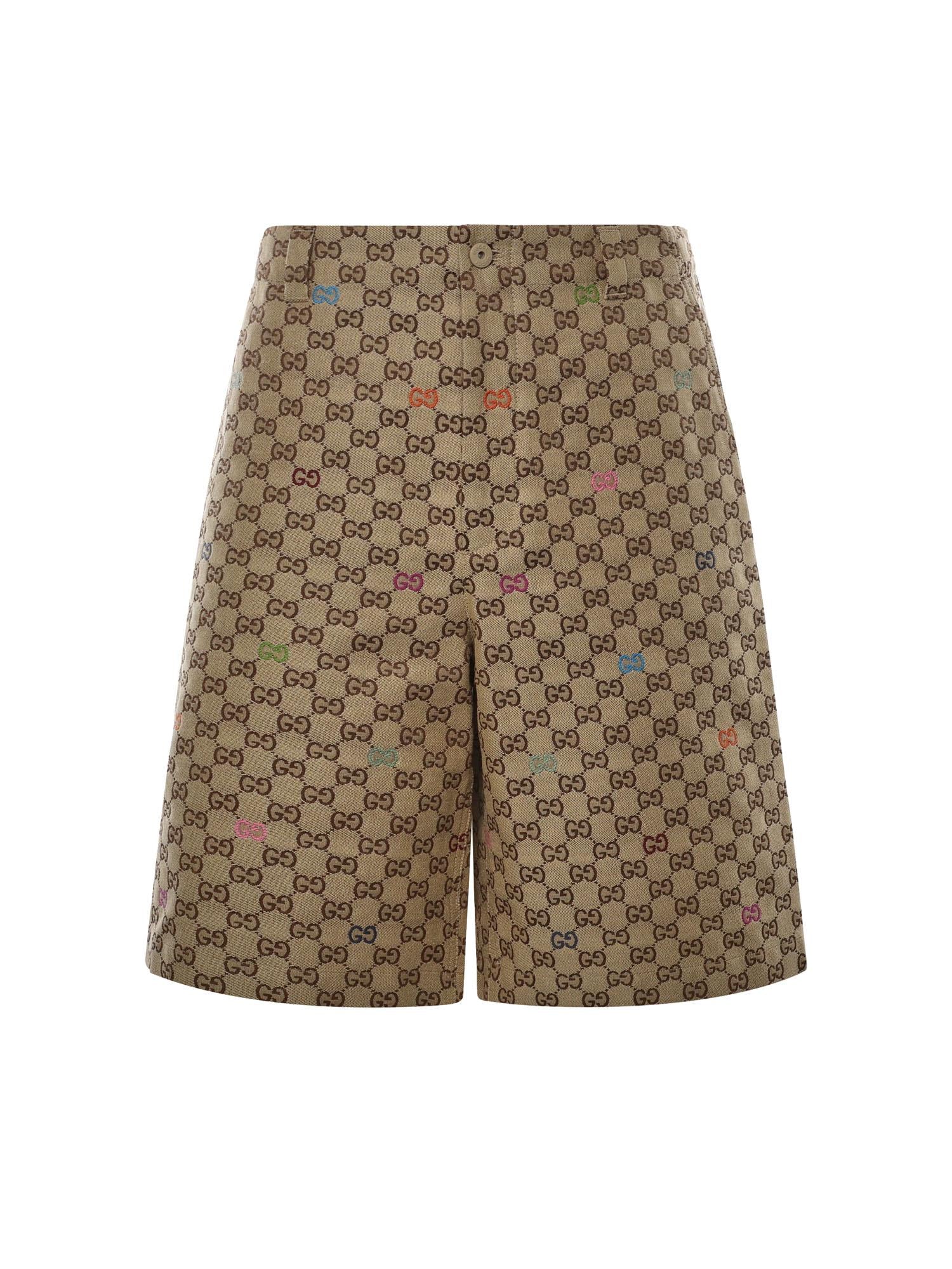 Shorts in tessuto GG 814728 ZAS812137 GUCCI 