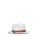 Cappello in abaca M77CPLM12TES0M118 01 ELEVENTY 