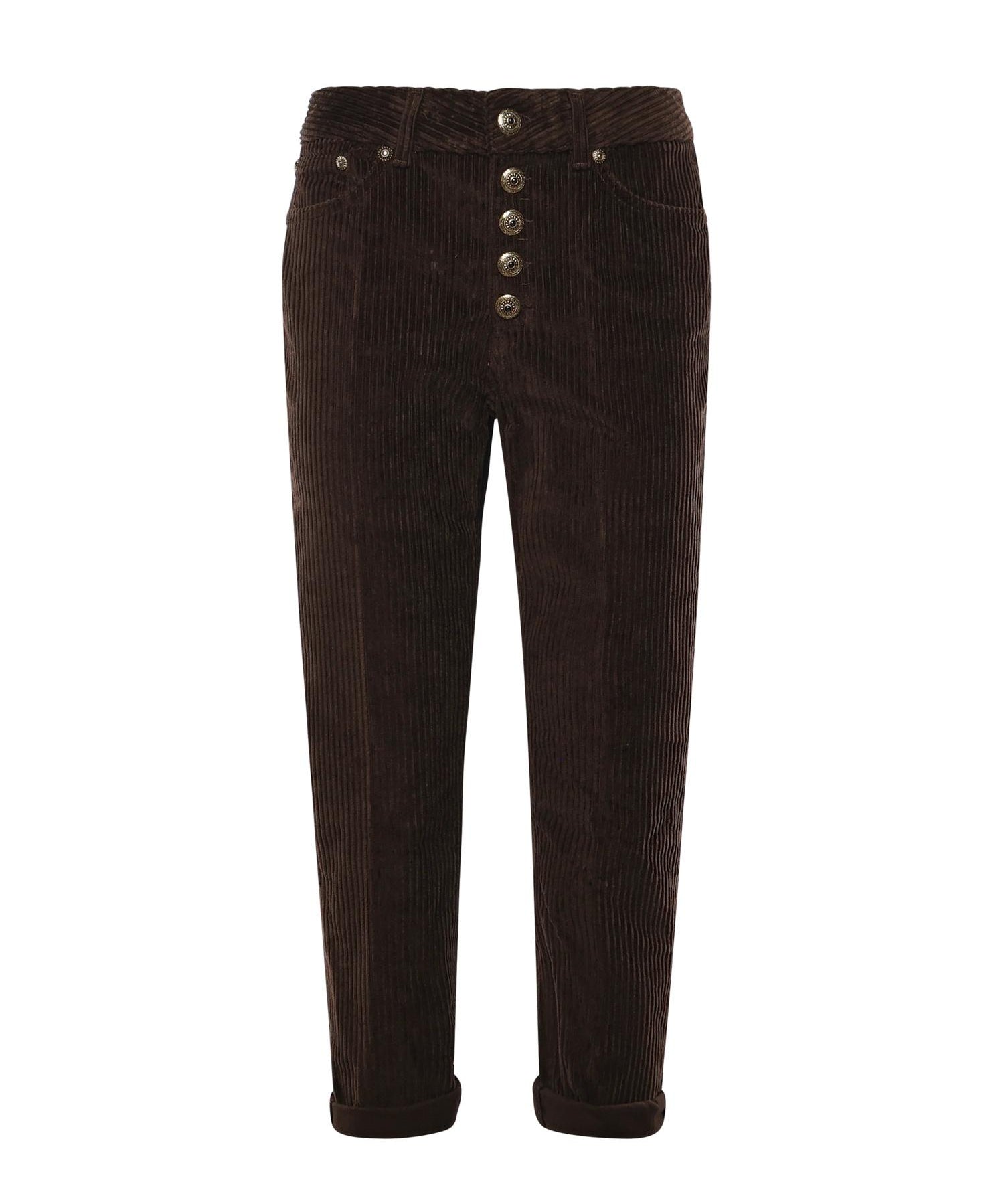 Pantaloni Koons in velluto a coste DP268B VS0031DXXX730 DONDUP 