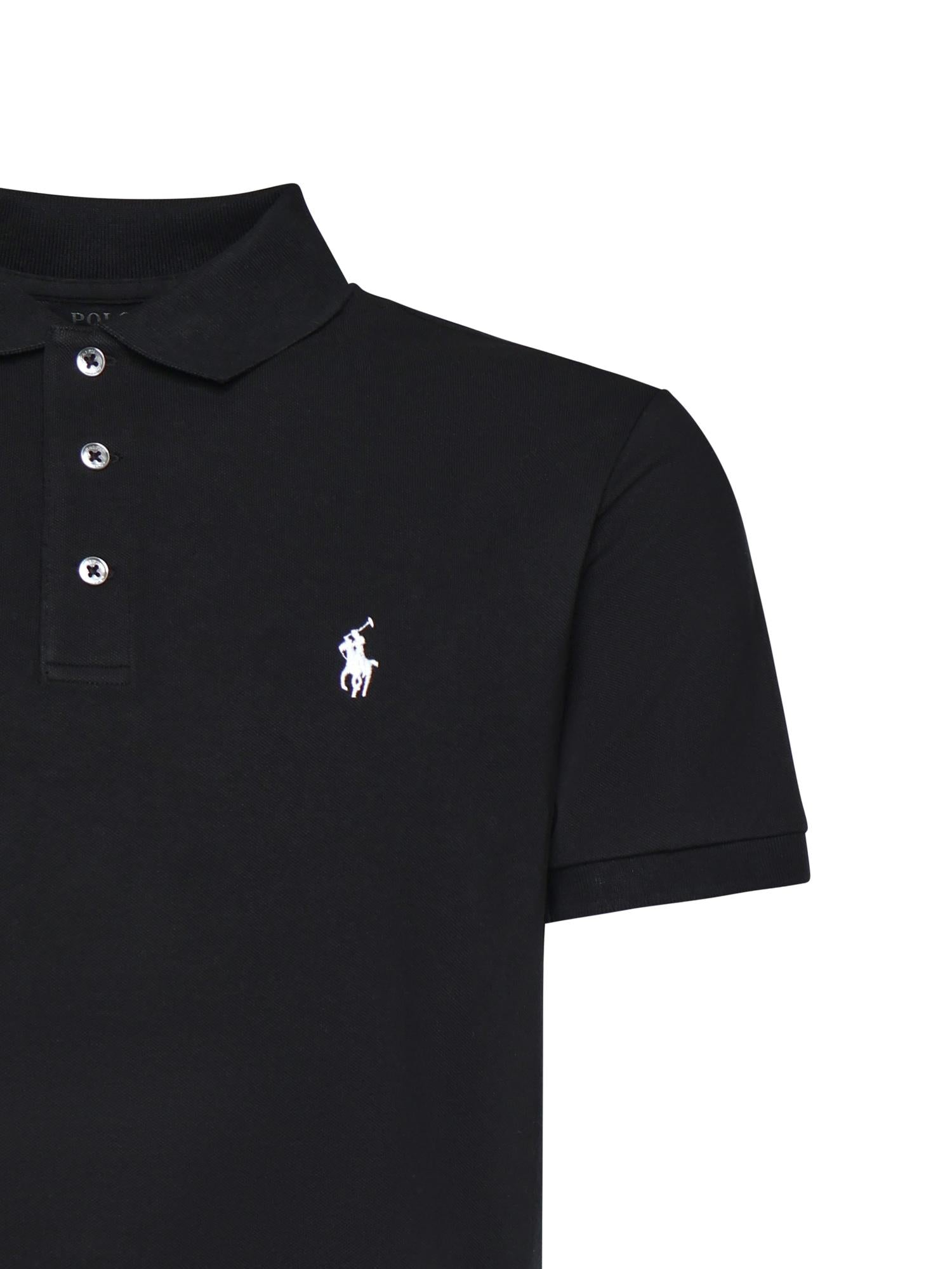 Polo in cotone con logo 710941439 040 POLO RALPH LAUREN 