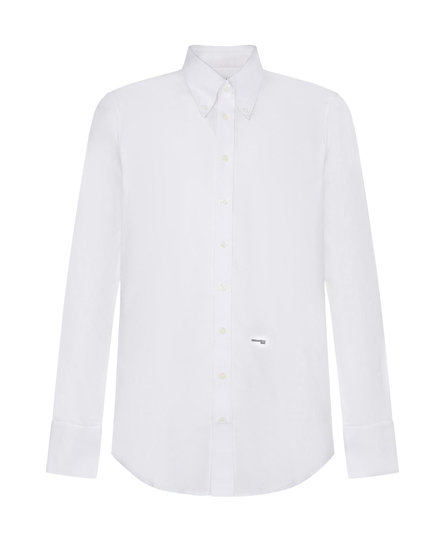 Camicia 70's in cotone S74DM0708 S47420100 DSQUARED2 