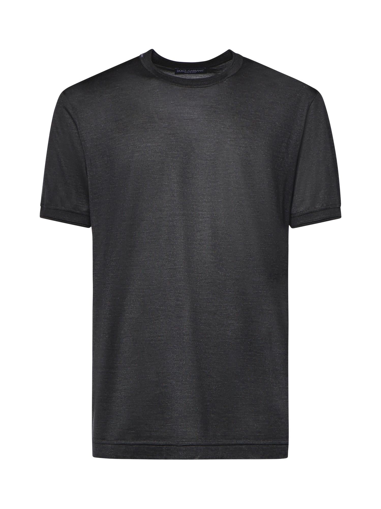 T-shirt in seta G8ST1T G7P0FS8296 DOLCE & GABBANA 