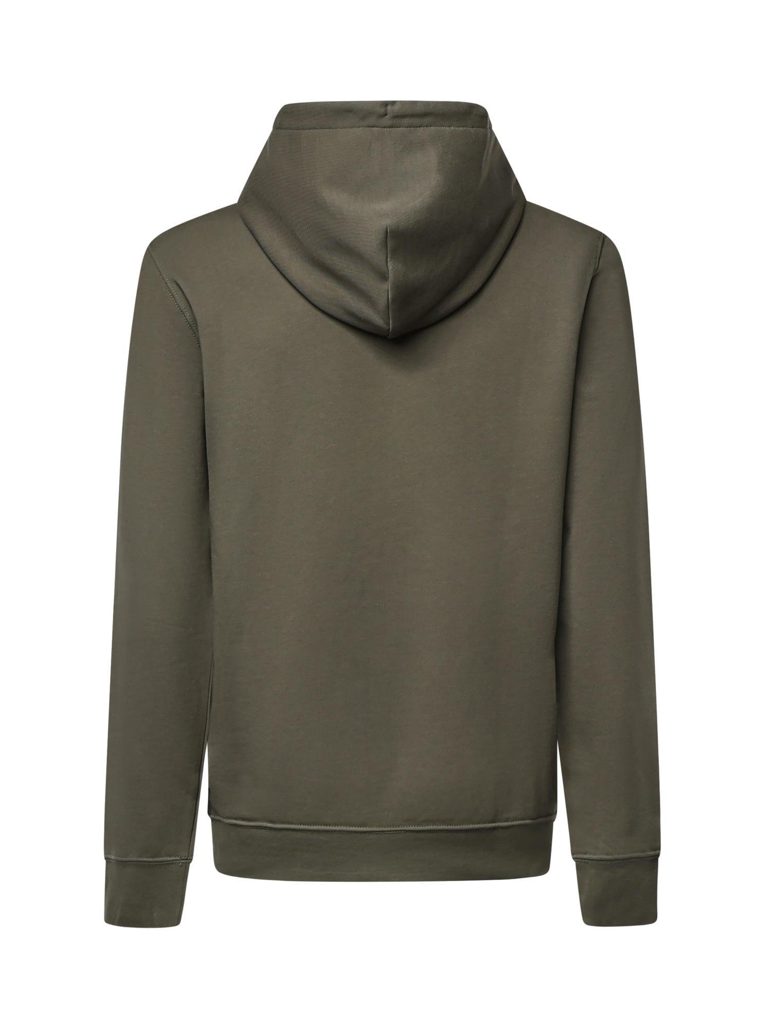 Felpa in cotone con cappuccio e logo LV04RG269G LDY CALVIN KLEIN 
