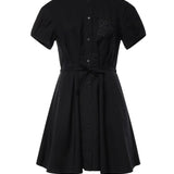 Abito chemisier in misto cotone S616Y09XC8 1100 LOEWE 
