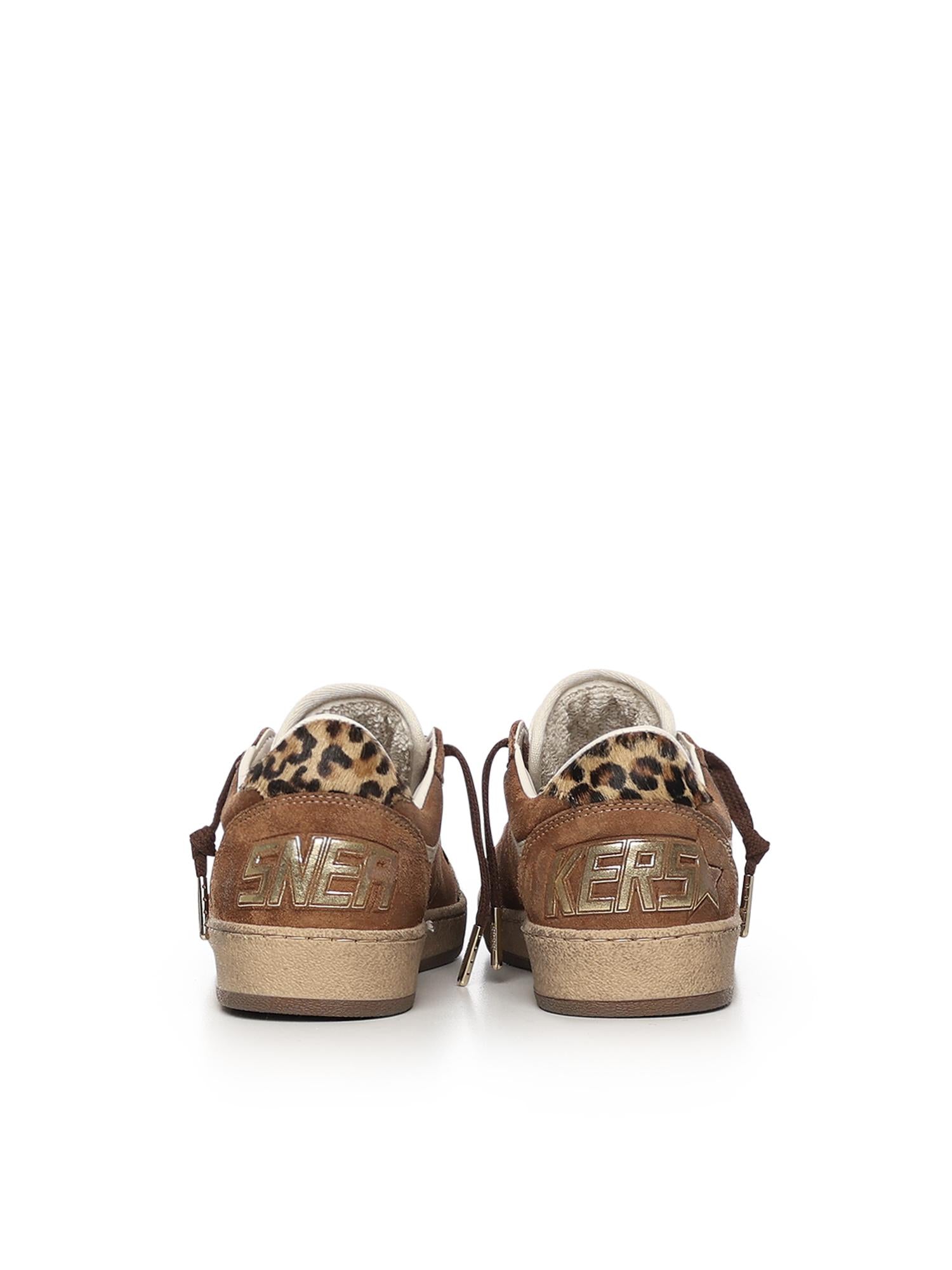Sneaker Ball Star in pelle<BR/> GWF00117 F00806455732 GOLDEN GOOSE 