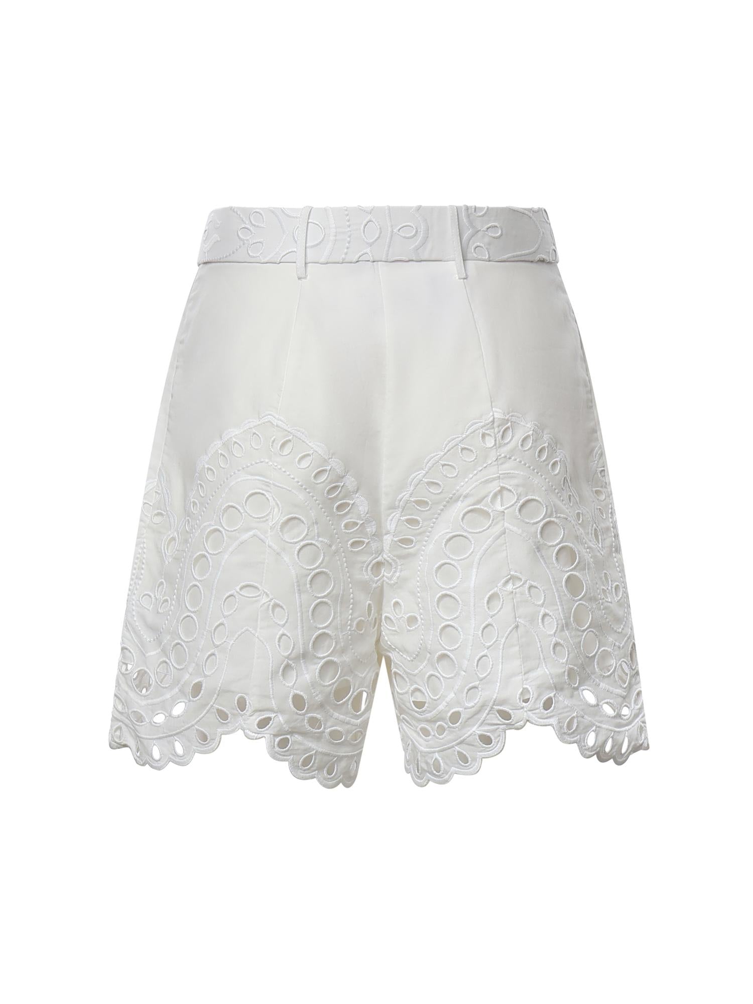 Short Dune in cotone 263500 WHITE CHARO RUIZ 