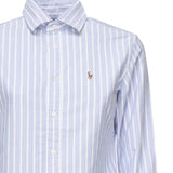 Camicia a righe Oxford con logo 211891377 004 POLO RALPH LAUREN 