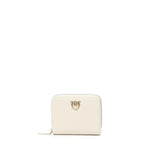 Portafoglio quadrato zip-around in pelle 100249 A0F1Z14Q PINKO 