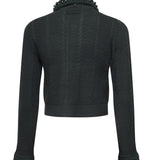 Giacca cropped in maglia 105485 A2QZX34 PINKO 