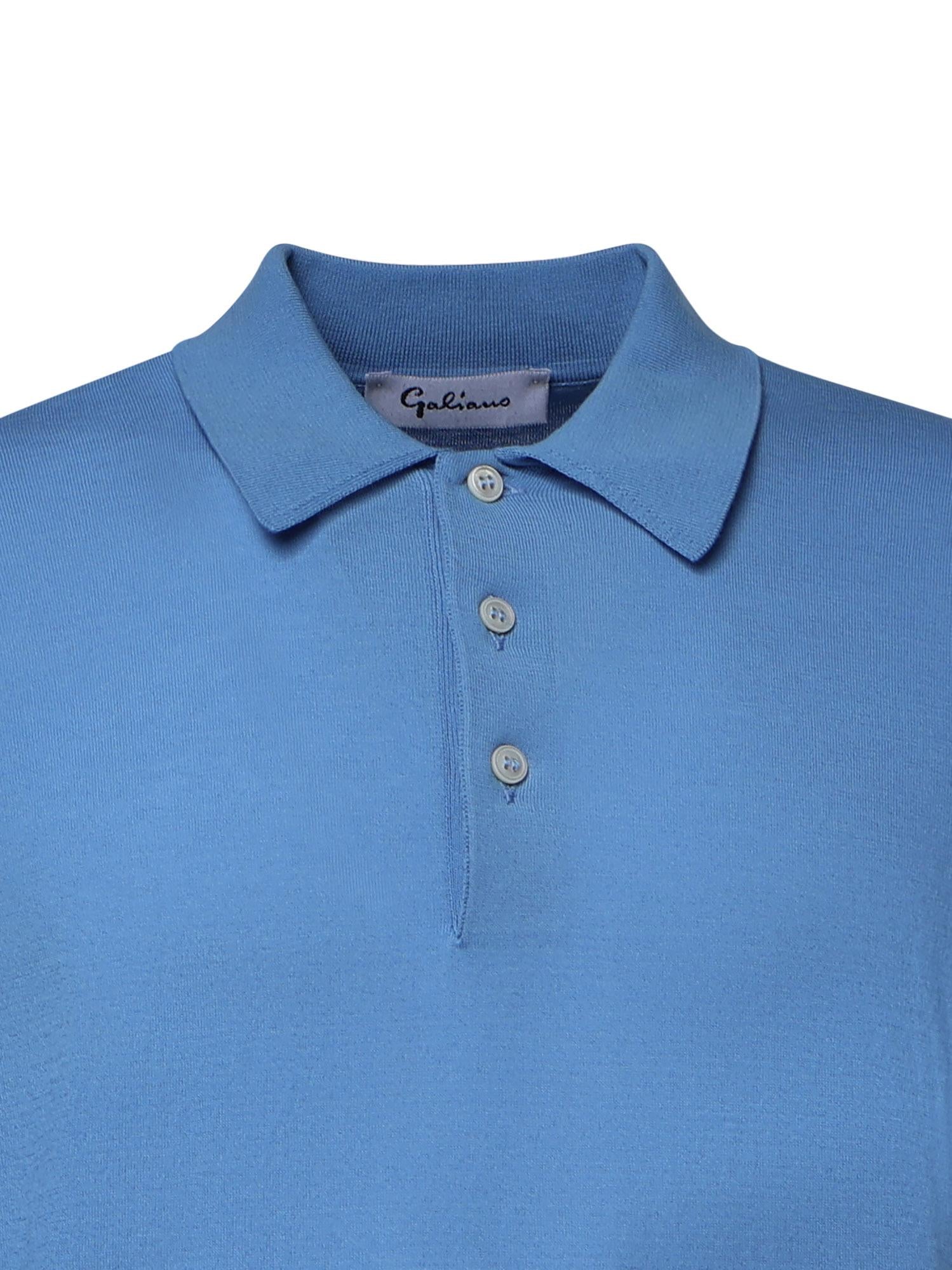 Polo in cotone 43156 20731526 GALIANO 