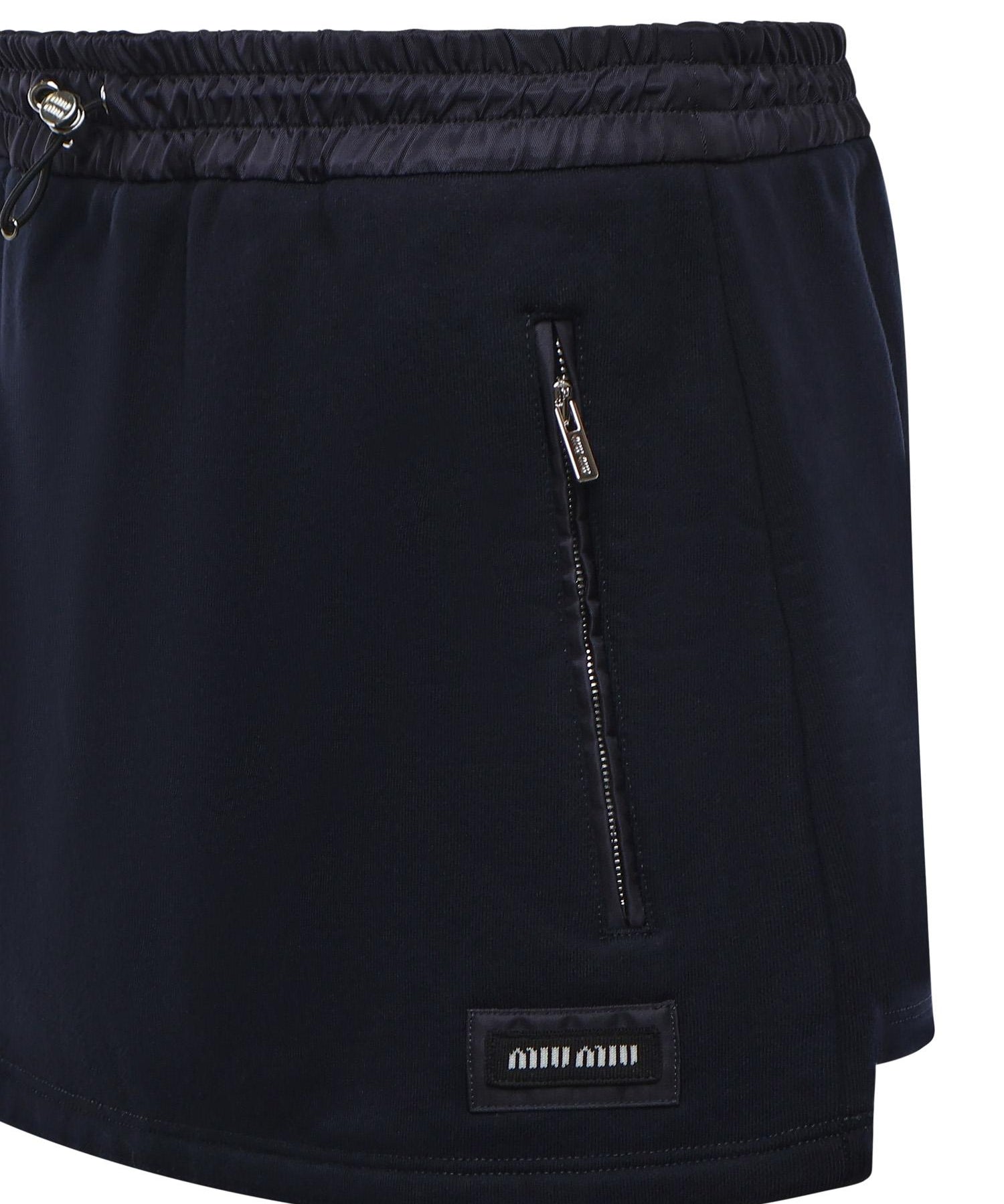 Minigonna in felpa MJD226 18TPF0008 MIU MIU 