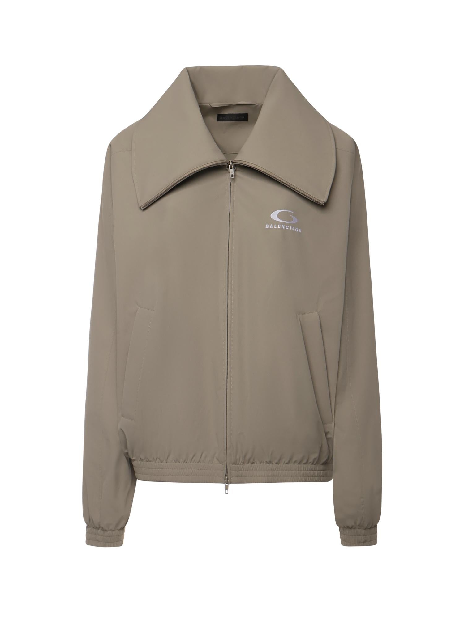 Giacca con zip e logo 857673 TRO319577 BALENCIAGA 