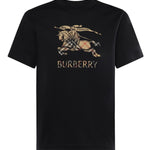T-shirt in cotone con EKD sfumato 8119013 A1189 BURBERRY 
