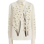 Camicia Argo con applicazioni floreali 2477343 682 KHAITE 