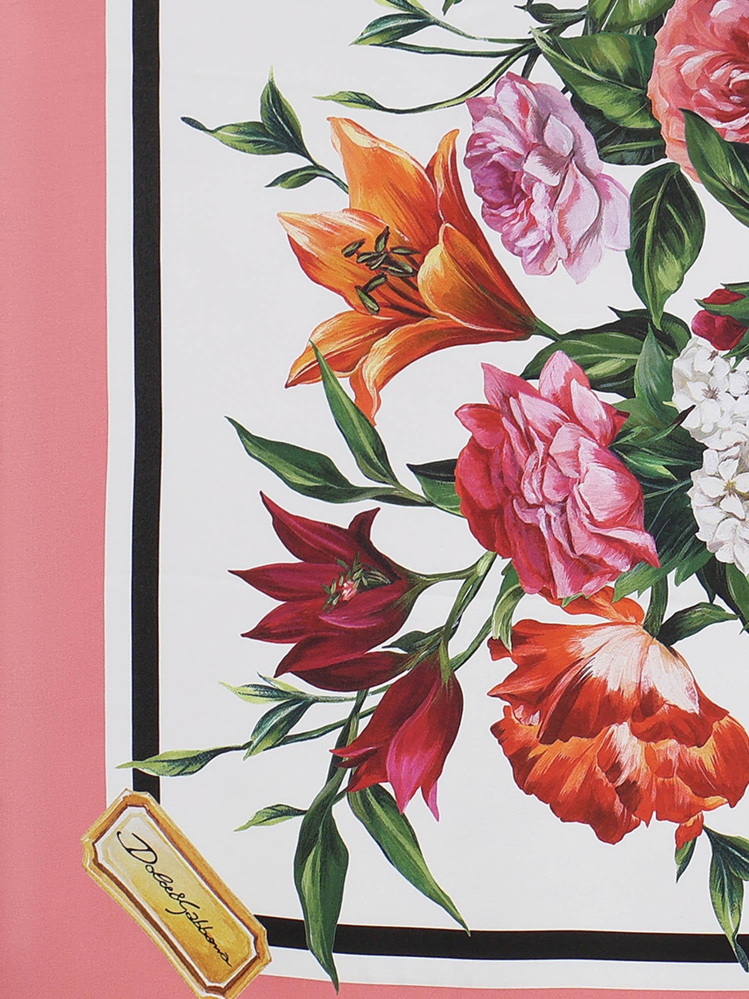 Foulard in twill di seta FN090R GDC7AHA5QX DOLCE & GABBANA 