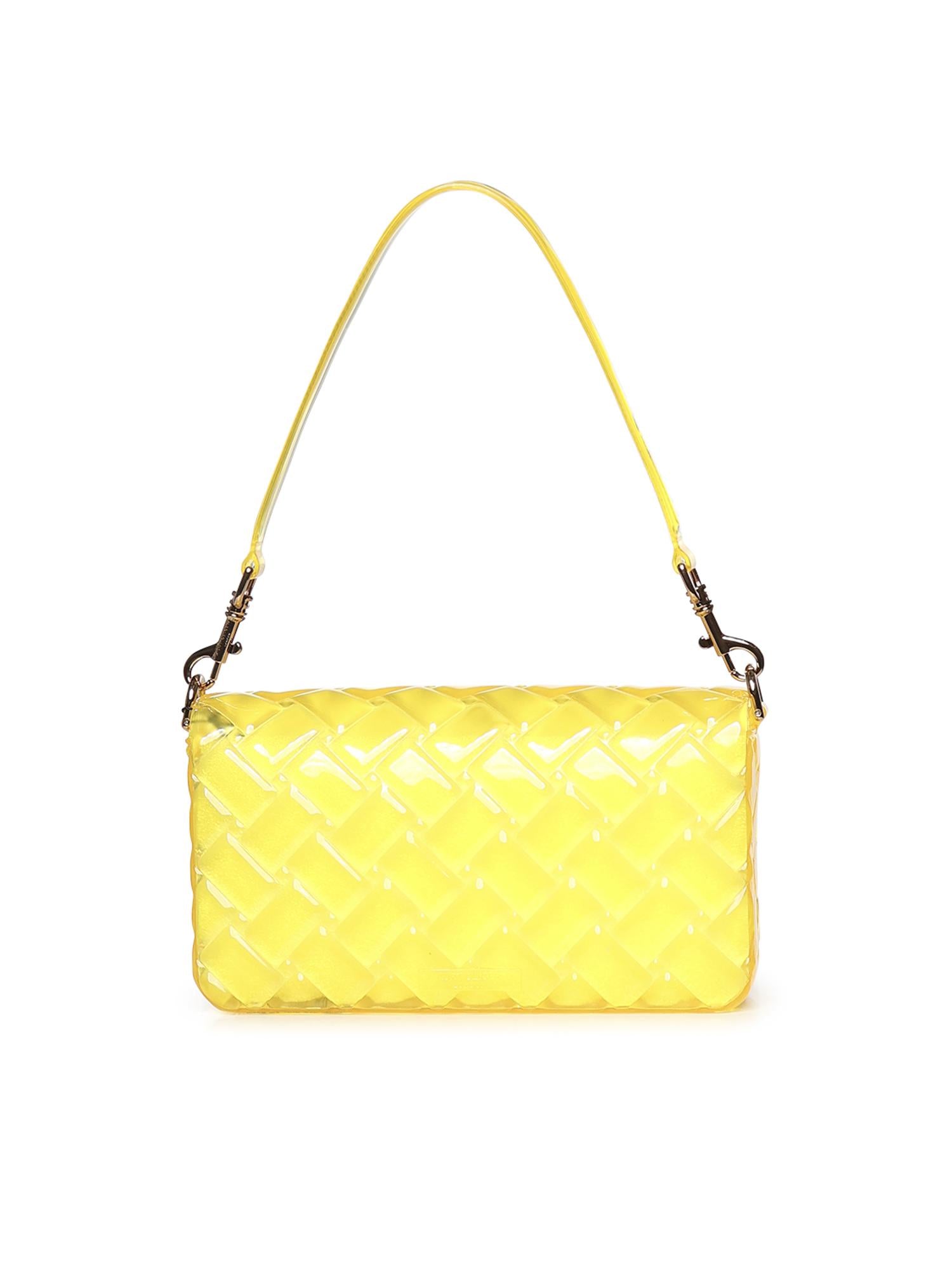 Borsa a spalla Kensington Jelly 5585193999 YELLOW KURT GEIGER 