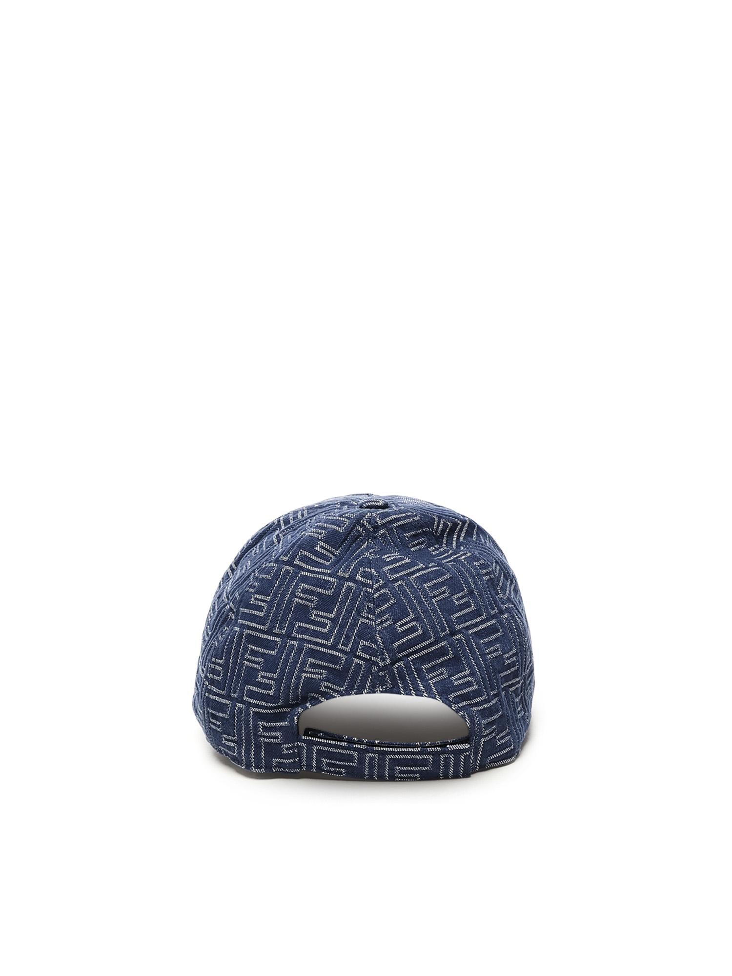 Cappello da baseball FF jacquard FXQ768 AV93F0RBB FENDI 
