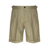 Shorts Denny in cotone DENNY 24S-FLTKAKI BEABLE 