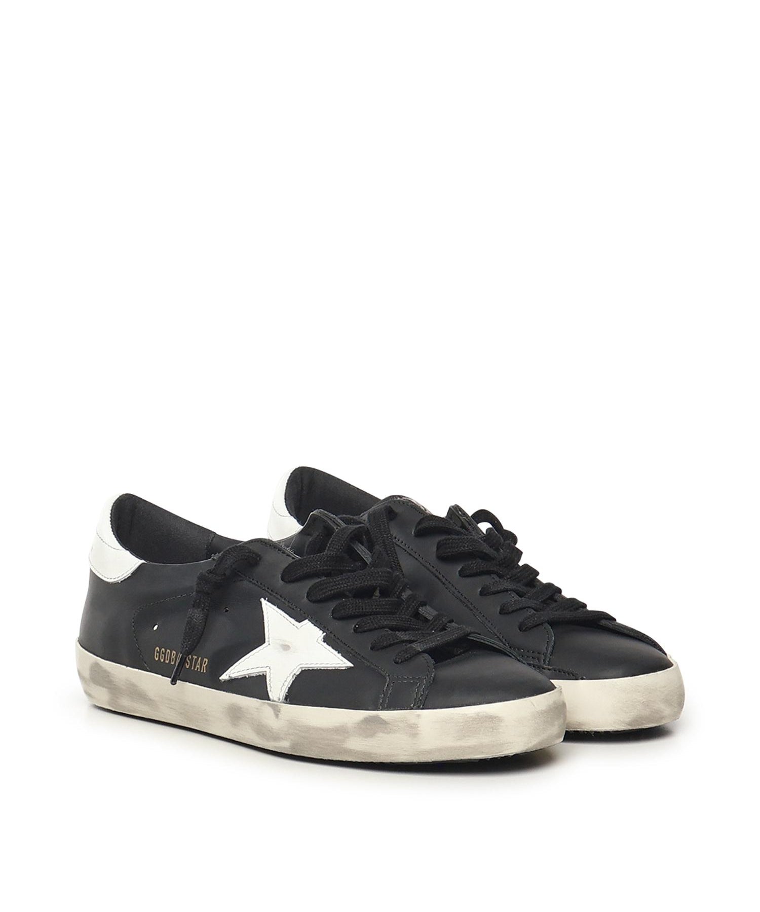 Sneaker Super-Star in pelle<BR/> GMF00101 F00032180203 GOLDEN GOOSE 