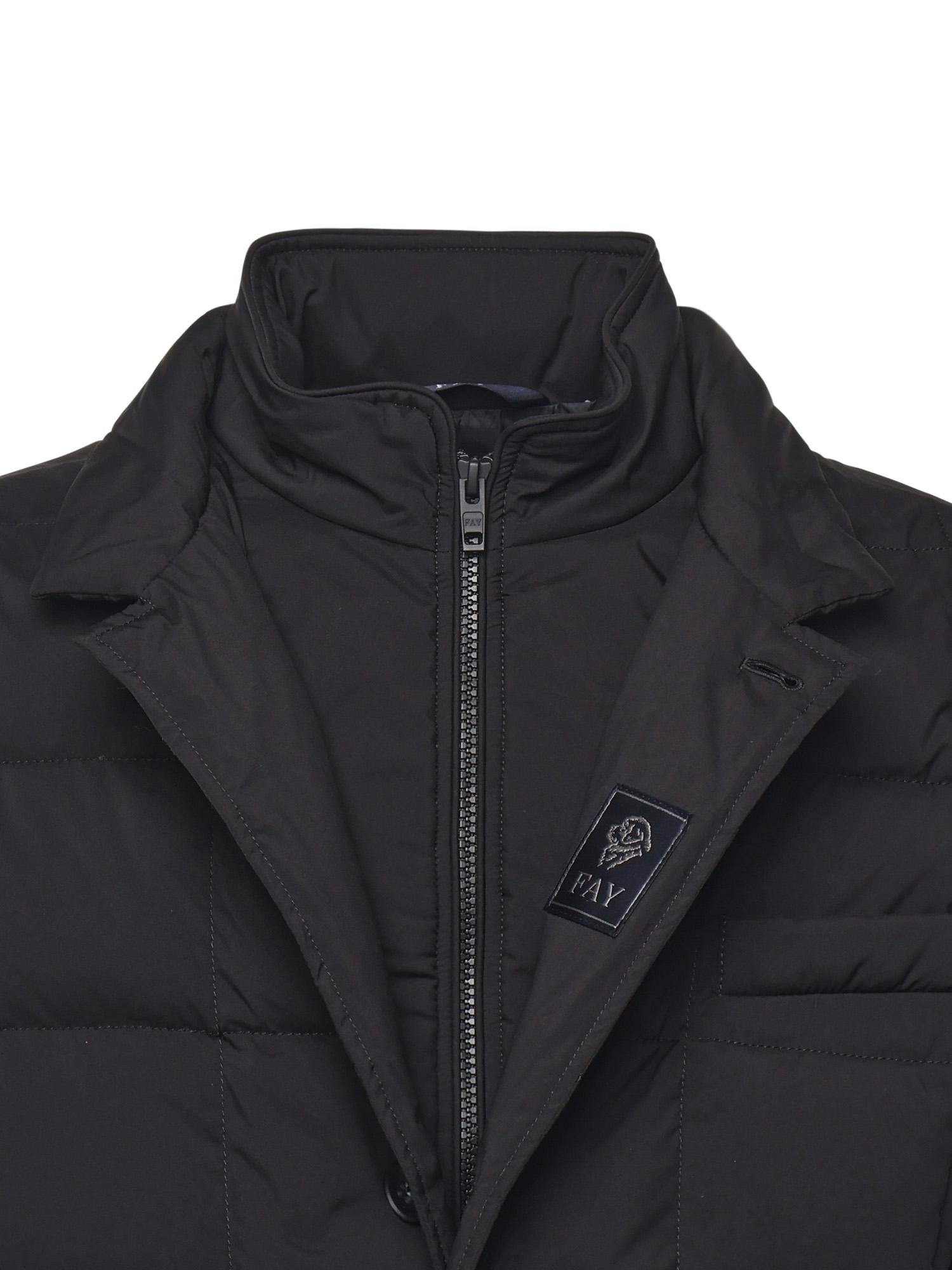 Piumino corto imbottito NAM45510210XLN B999 FAY 
