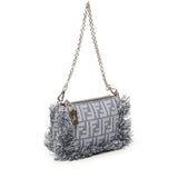 Pouch Baguette FF Jacquard 8BS073 AUT4F1SXQ FENDI 