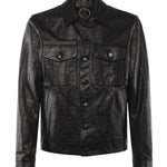 Giubbotto Julius Caesar in pelle JULIUS CAESAR COCCONERO GIULIANO GALIANO 