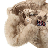 Mini bag Vanity shearling rib in misto lana VAMI022 00295I MC2 SAINT BARTH 