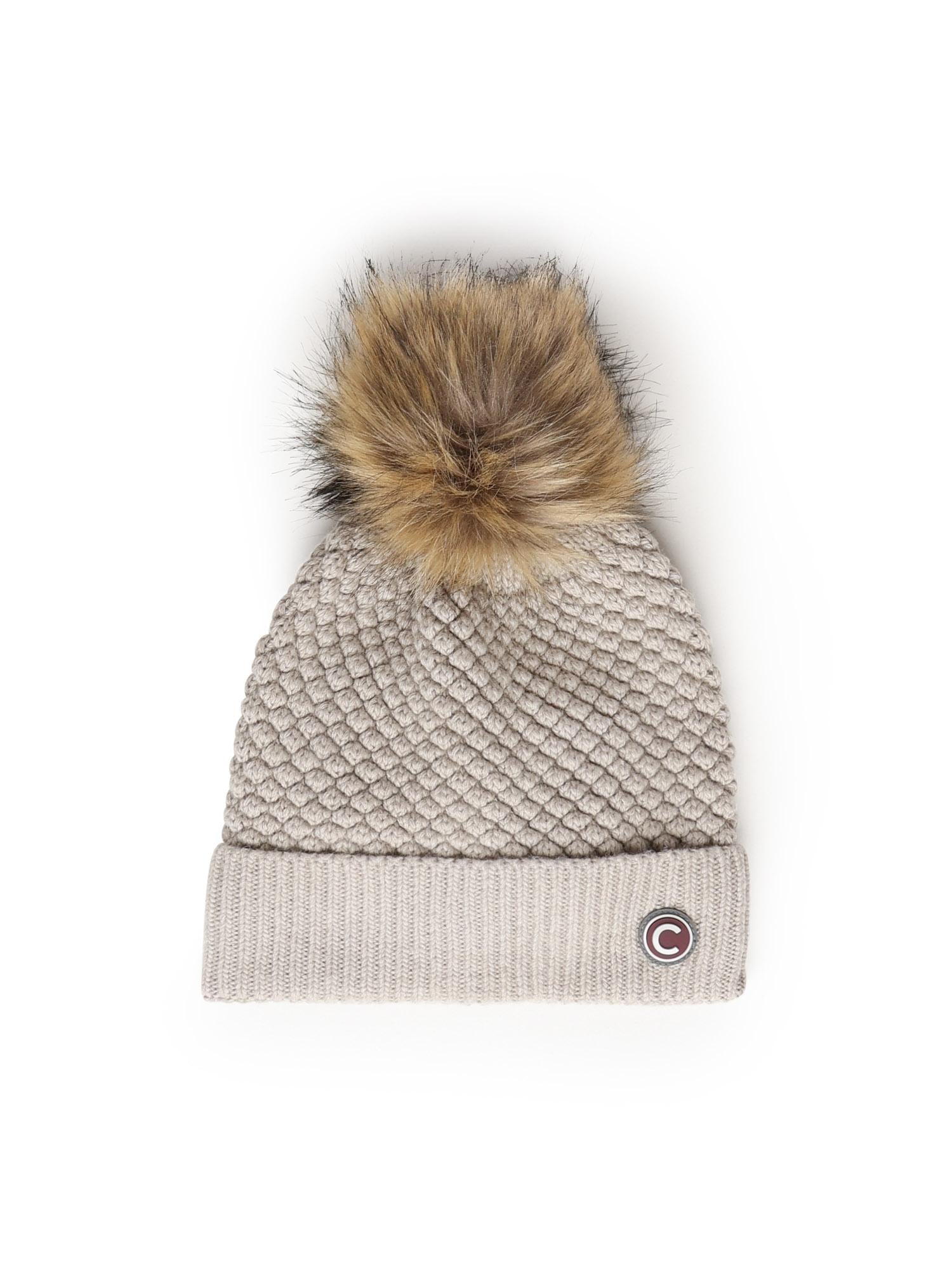 Cappello con pompon in pelliccia 4854E 3XS6 COLMAR ORIGINALS 