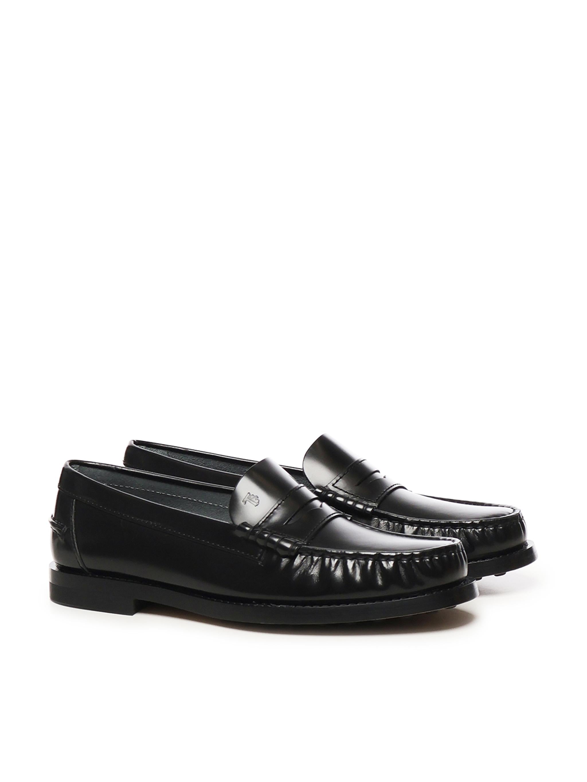 Mocassino in pelle XXW34L0IO10AKT B999 TOD'S 