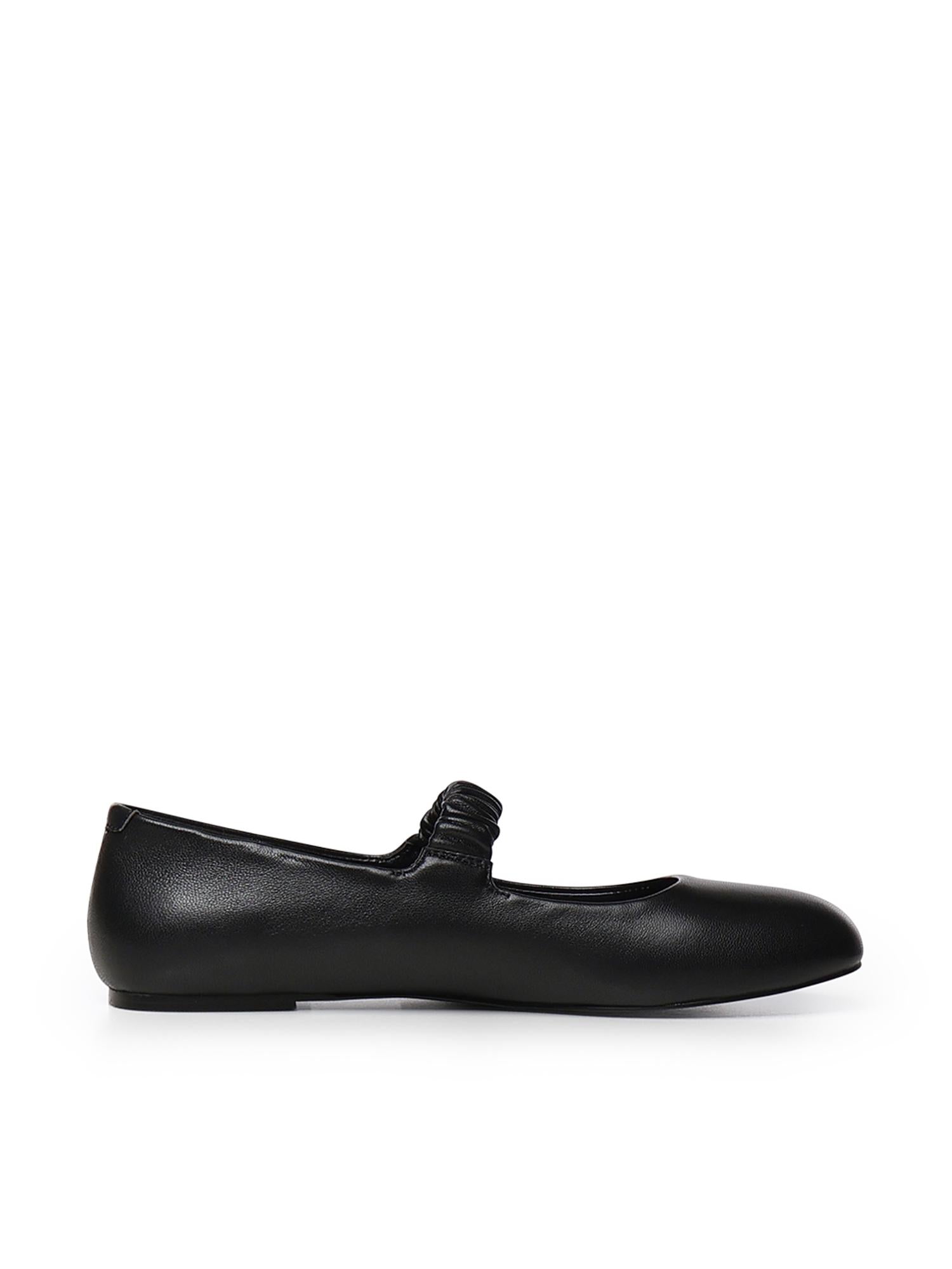 Ballerine Alene con logo 73CZ9YC01 ALENE BALLETNERO V° 73 