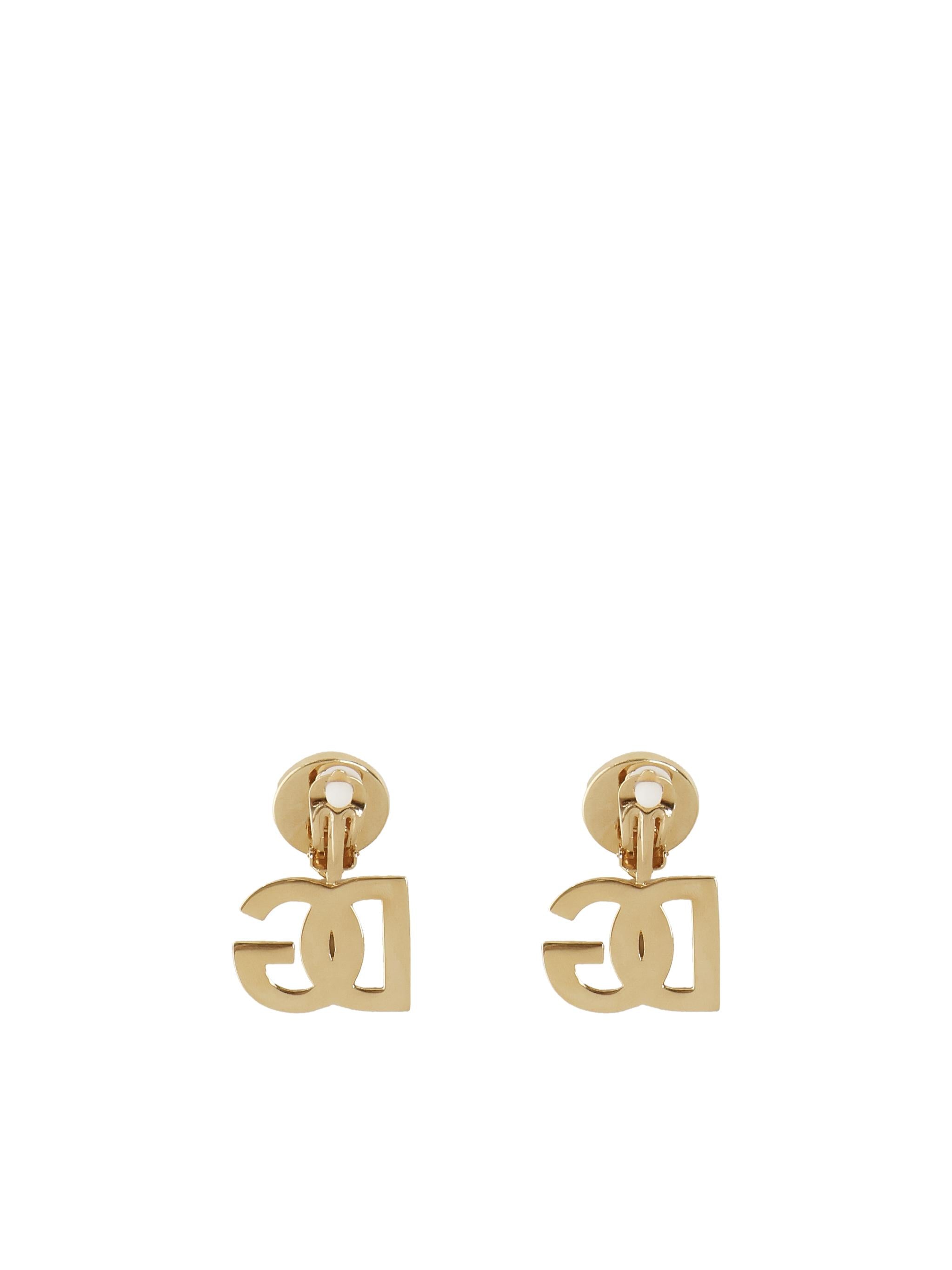 Orecchini con logo WEN6P6 W1111ZOO00 DOLCE & GABBANA 