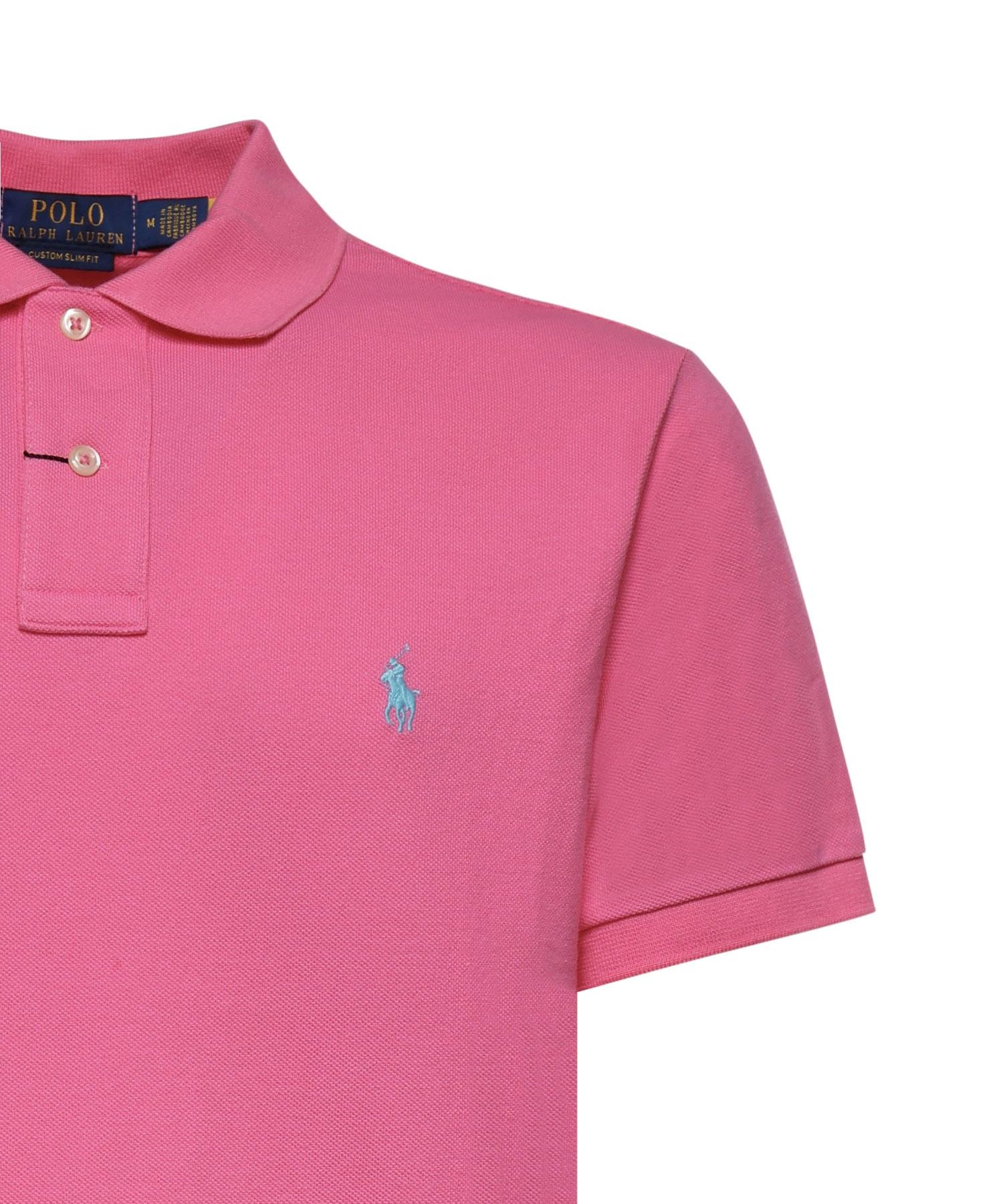Polo in cotone con logo 710680784 510 POLO RALPH LAUREN 
